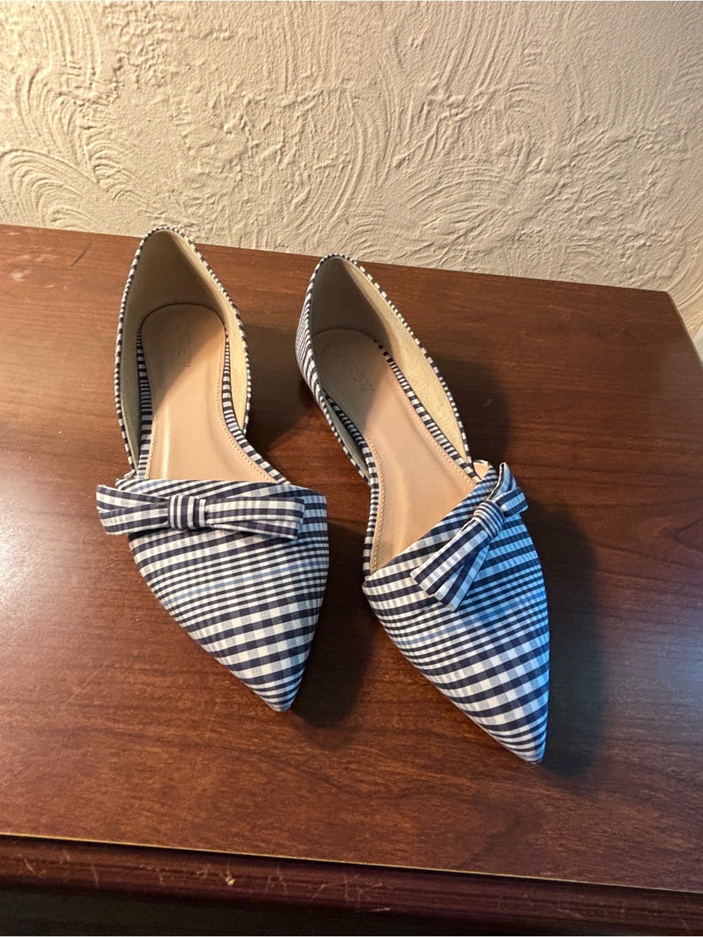 Euc j crew d’orsay flats, size 7